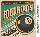 Billiards with 8 Ball